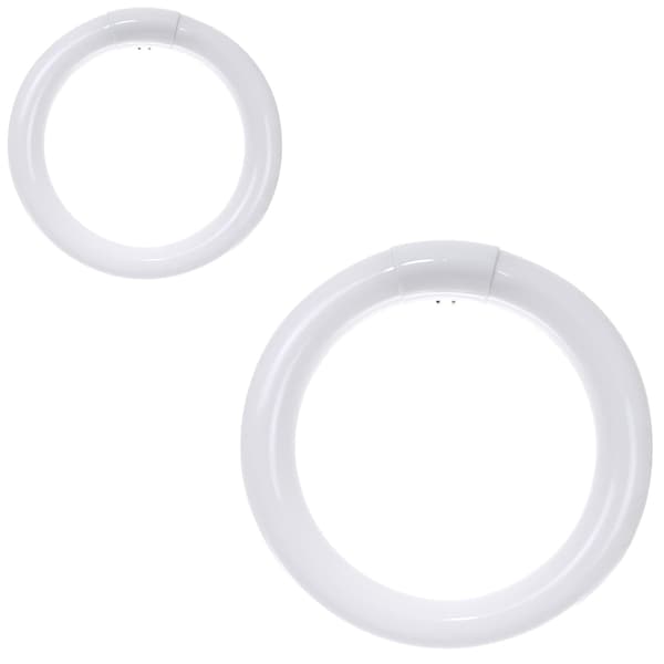 Sunlite FC8T9/DL 8-in. T9 Round Fluorescent Circline Lamp, 22W, 1050 Lumens, 6500K, G10Q 4-Pin Base, 2PK 41937-NS - main
